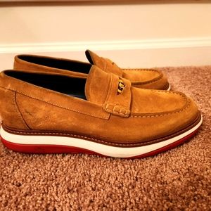 Versace Suede Loafers